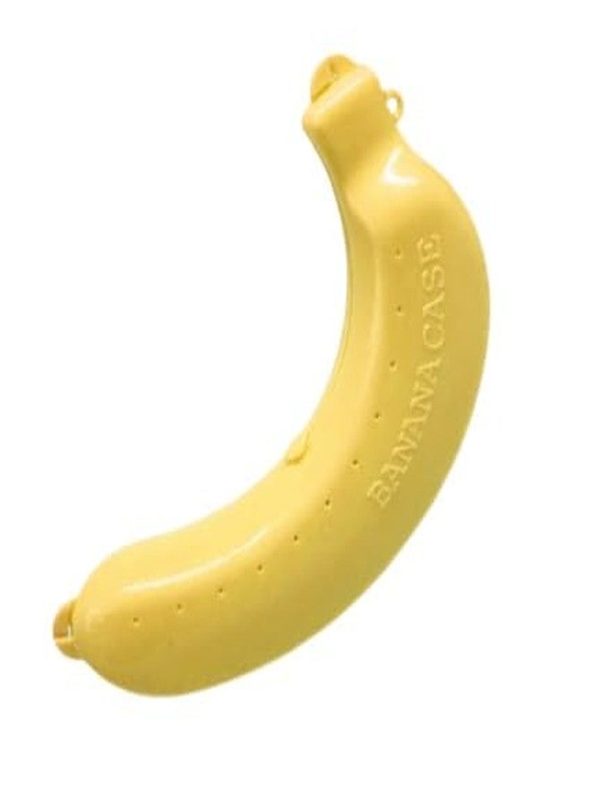 WaigN Yellow Banana Storage BPA-Free Outdoor Travel Case,Keep Fresh Banana Keeper and Protector, Cute Banana Carrier Storage Box for Picnic Camping,Food Containers - Image 1